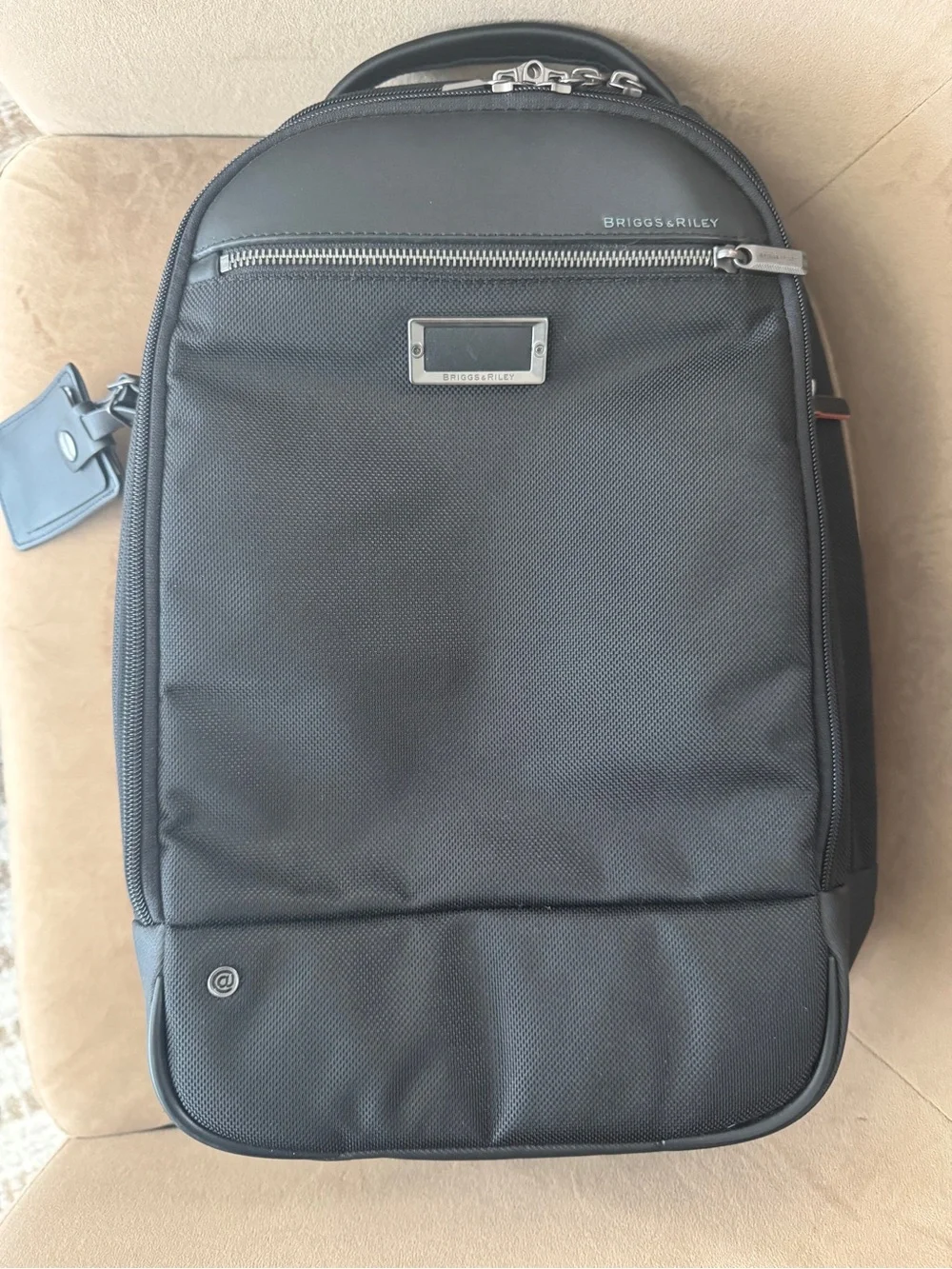 LBriggs & Riley Slim Medium Black @work Backpack –$369 Luxury Work/Travel Ba